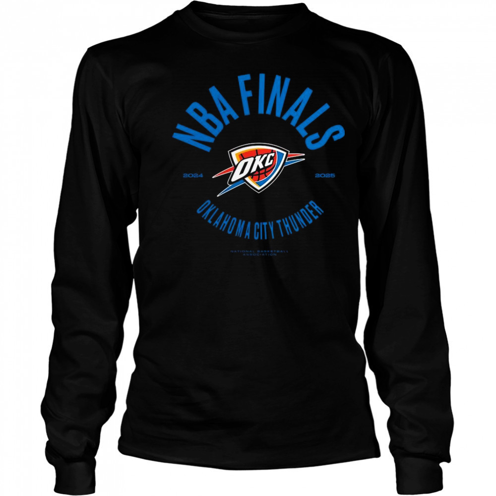 Oklahoma City Thunder 2025 NBA Finals Charging Foul Shirt Long Sleeved
