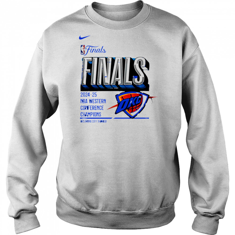 Oklahoma City Thunder Western Conference Finals 2025 shirt Hoodie