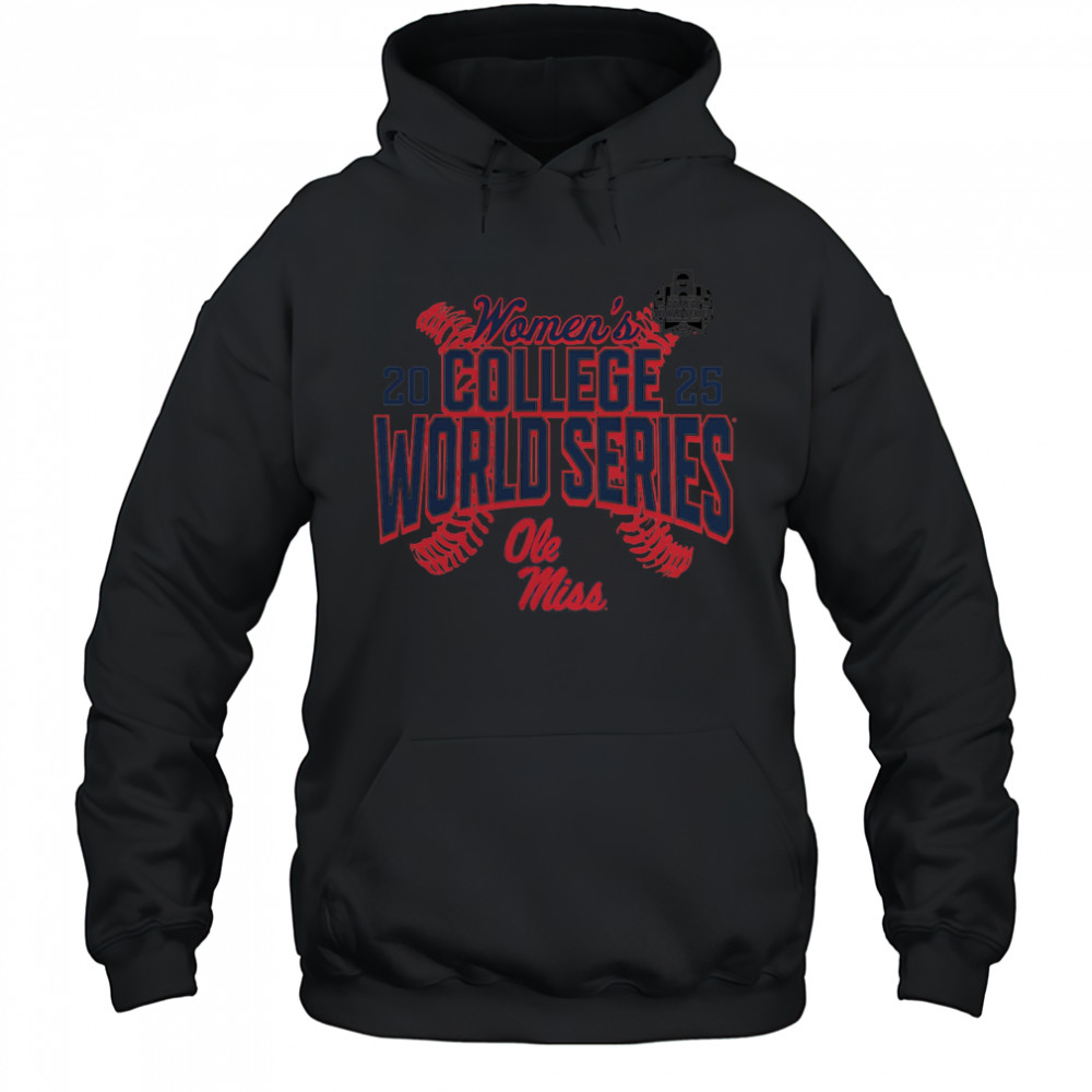 Ole Miss Rebels 2025 NCAA Softball Women’s College World Series Cut Off shirt Hoodie