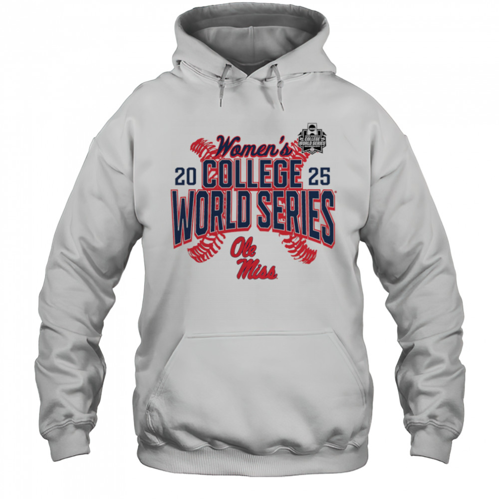 Ole Miss Rebels 2025 NCAA Softball Women’s College World Series Cut Off shirt Hoodie