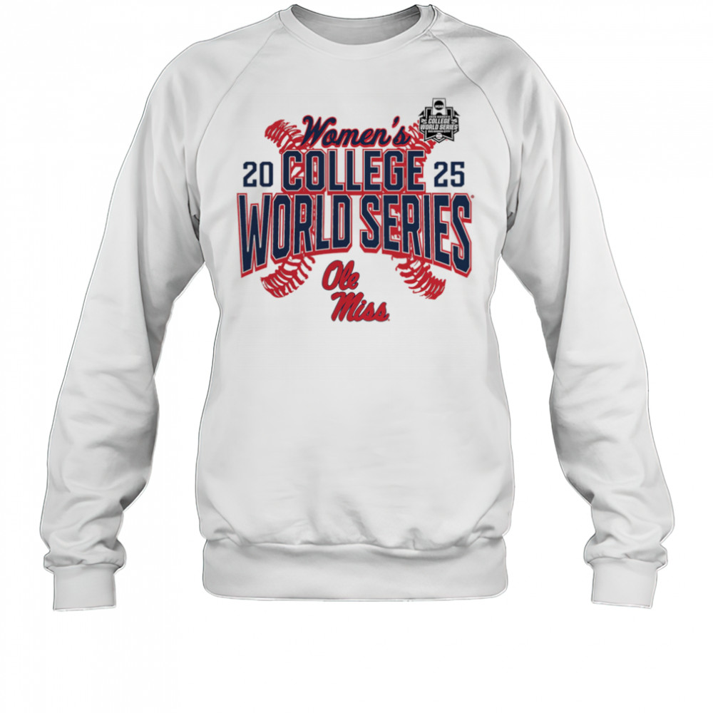 Ole Miss Rebels 2025 NCAA Softball Women’s College World Series Cut Off shirt Sweatshirt