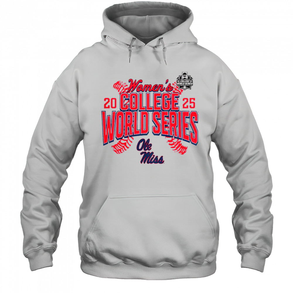 Ole Miss Rebels 2025 NCAA Softball Women’s College World Series T-Shirt Hoodie