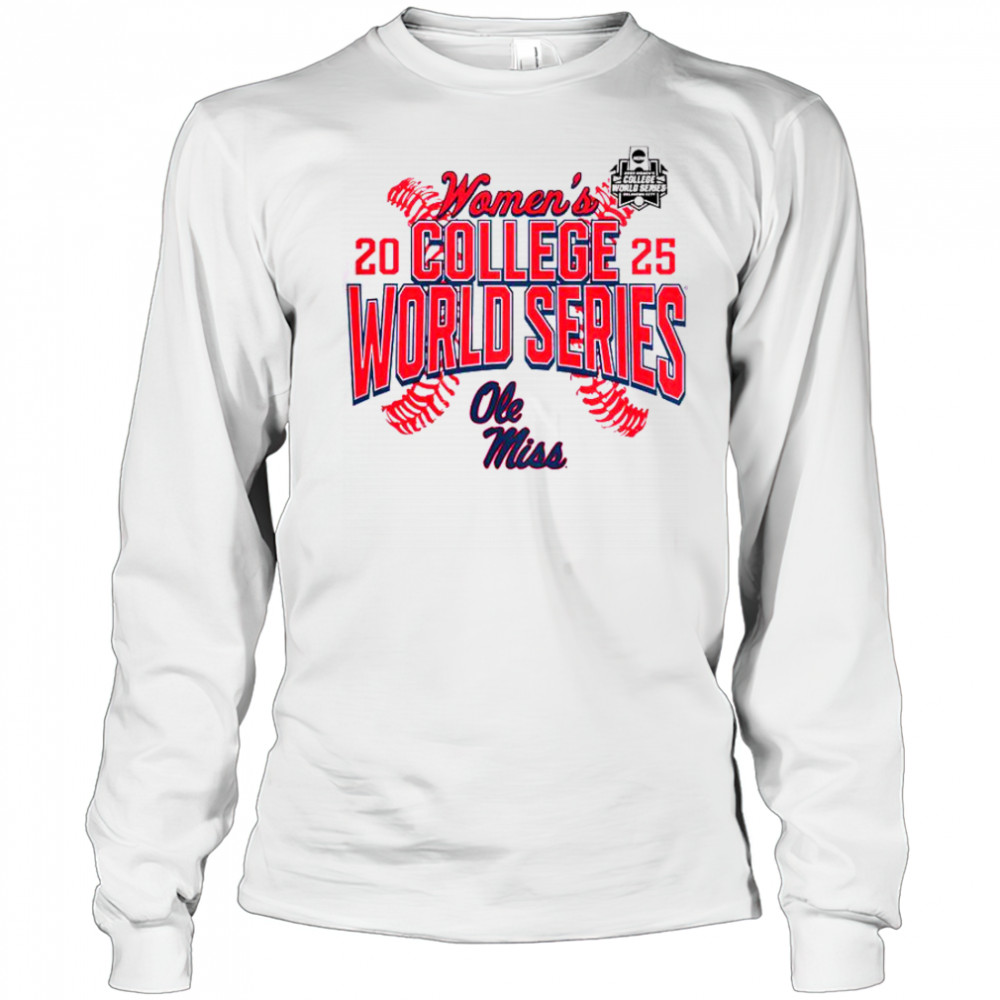 Ole Miss Rebels 2025 NCAA Softball Women’s College World Series T-Shirt Long Sleeved