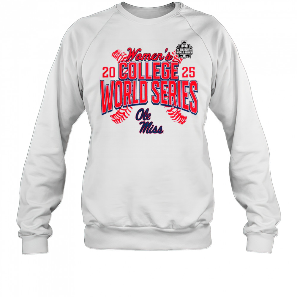 Ole Miss Rebels 2025 NCAA Softball Women’s College World Series T-Shirt Sweatshirt