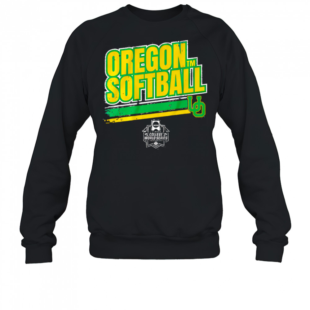 Oregon Softball Women’s College World Series Stripe shirt Sweatshirt