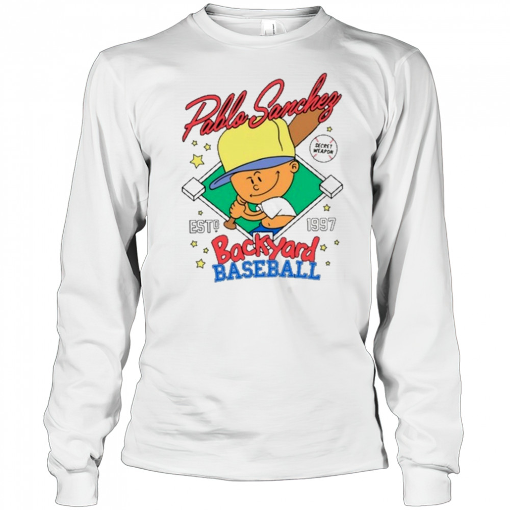 Pablo Sanchez Backyard Sports Secret Weapon shirt Long Sleeved