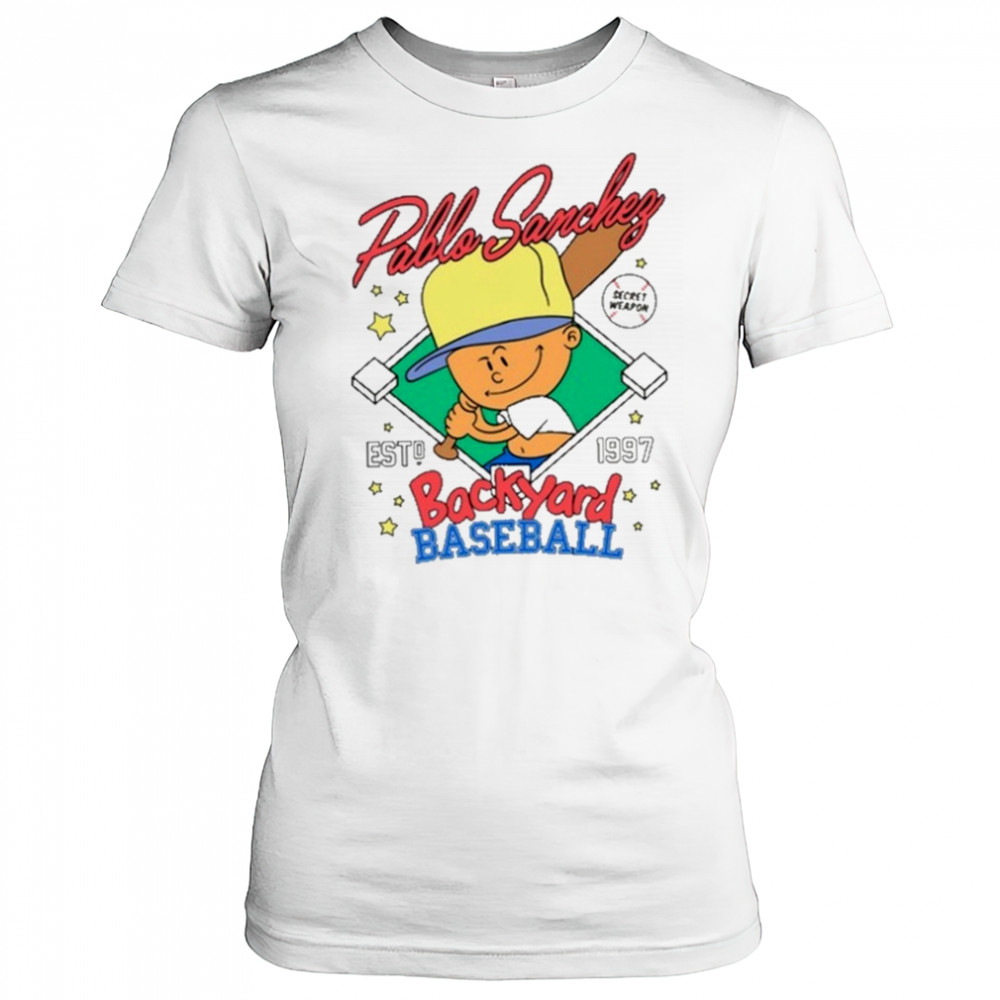Pablo Sanchez Backyard Sports Secret Weapon shirt Women's T-shirt