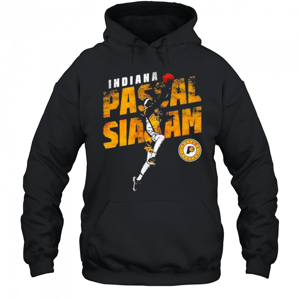 Pascal Siakam Indiana Pacers Basketball Slant Nba Player Vintage Shirt Hoodie