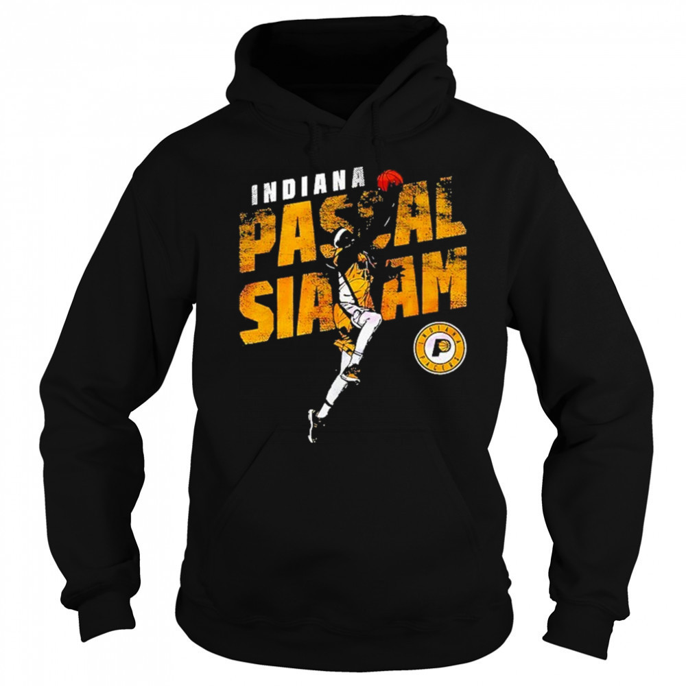 Pascal Siakam Indiana Pacers Basketball Slant Nba Player Vintage Shirt Sweatshirt