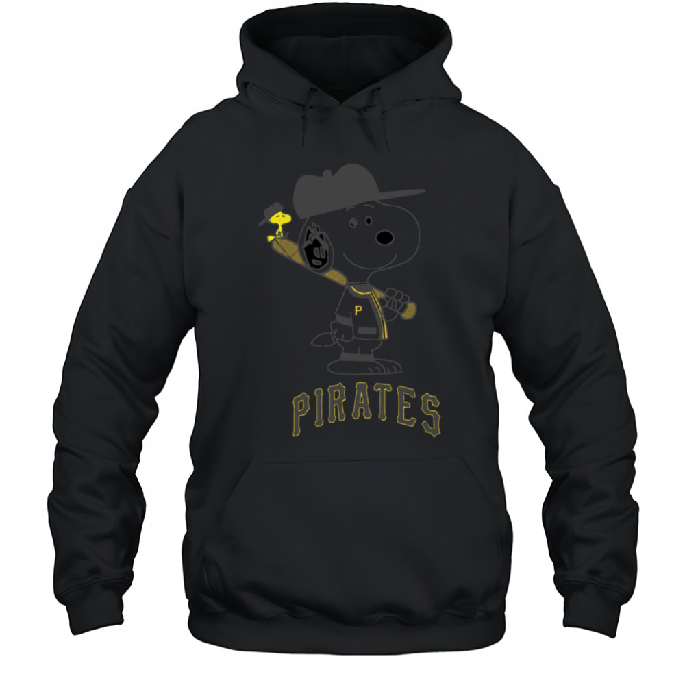 Pittsburgh Pirates Snoopy Baseball funny cartoon shirt Hoodie