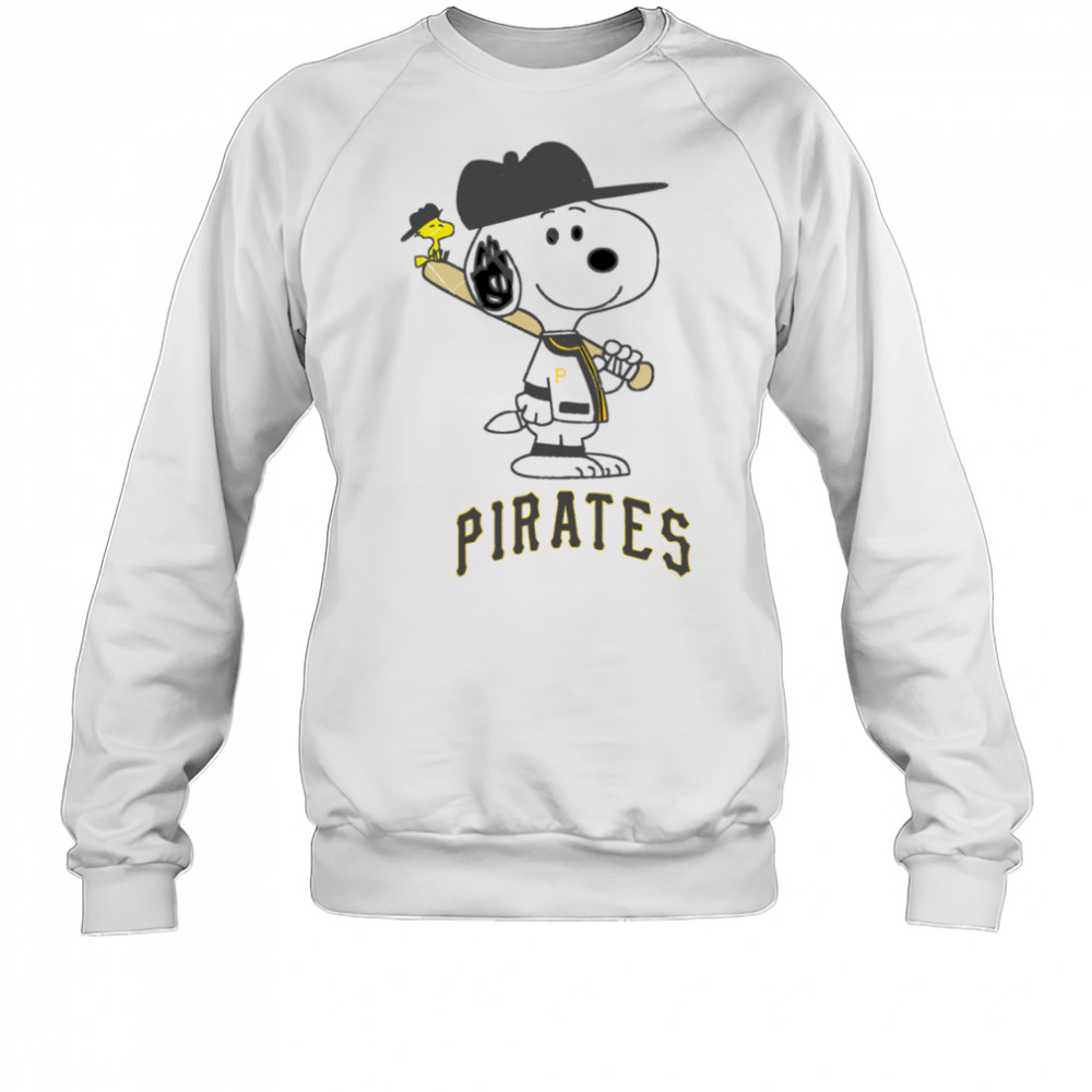 Pittsburgh Pirates Snoopy Baseball funny cartoon shirt Sweatshirt