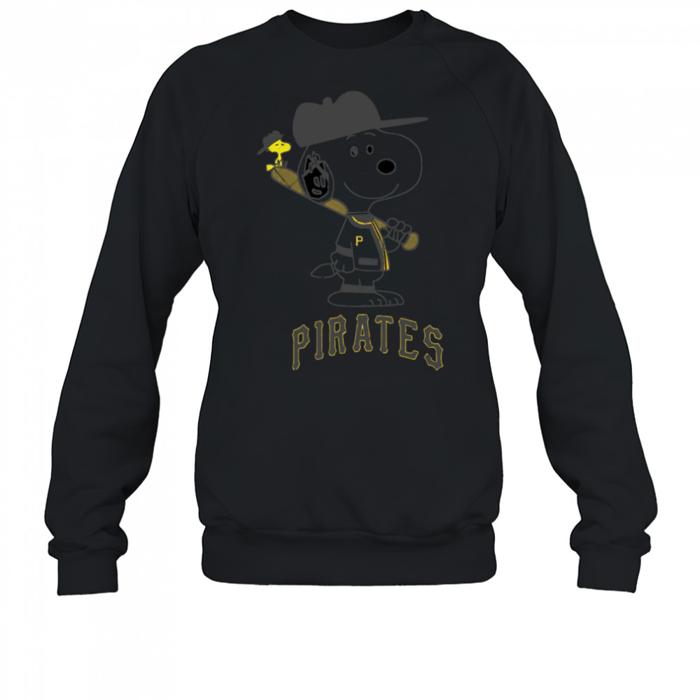 Pittsburgh Pirates Snoopy Baseball funny cartoon shirt Sweatshirt
