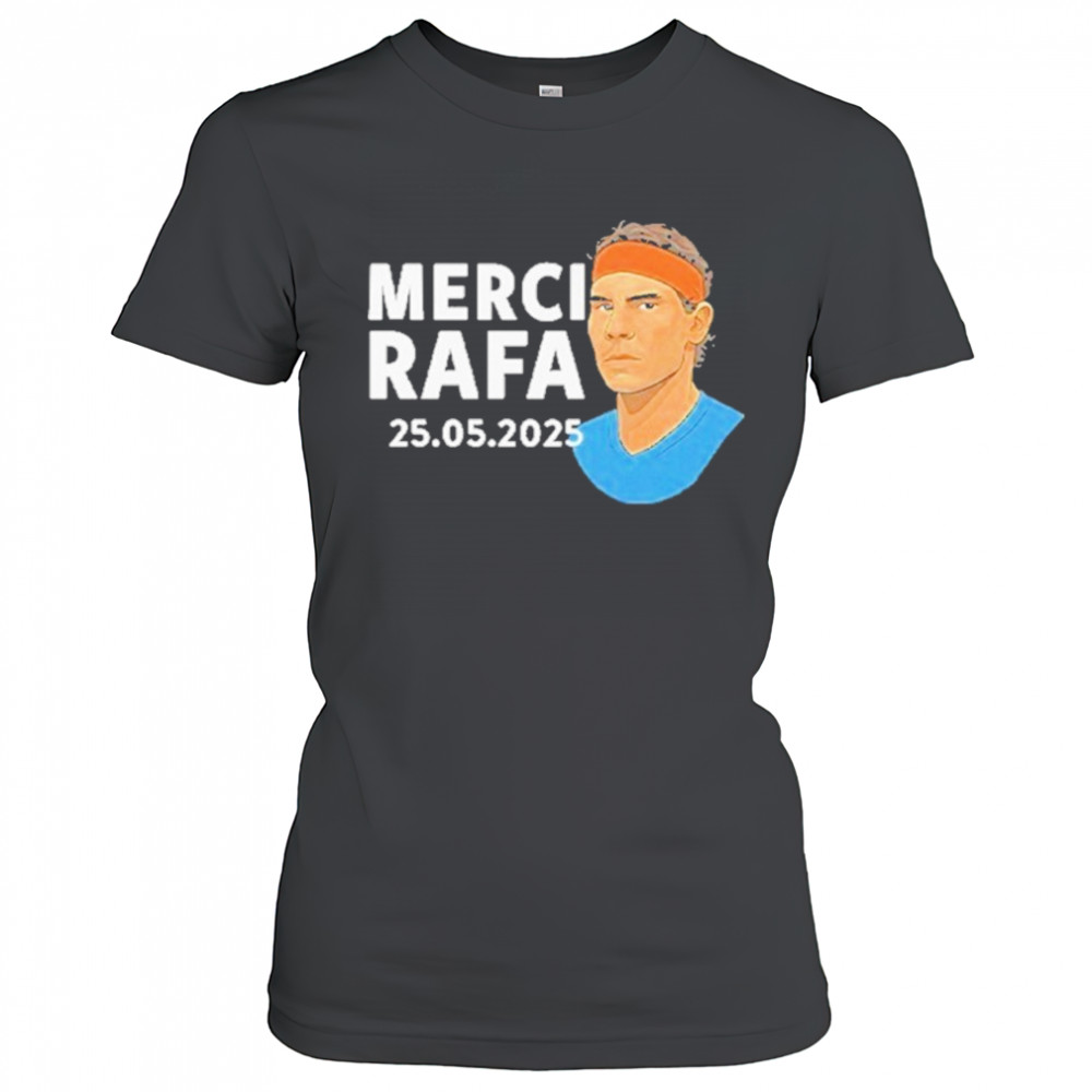 Rafael Nadal Merci Rafa 2025 Shirt Women's T-shirt