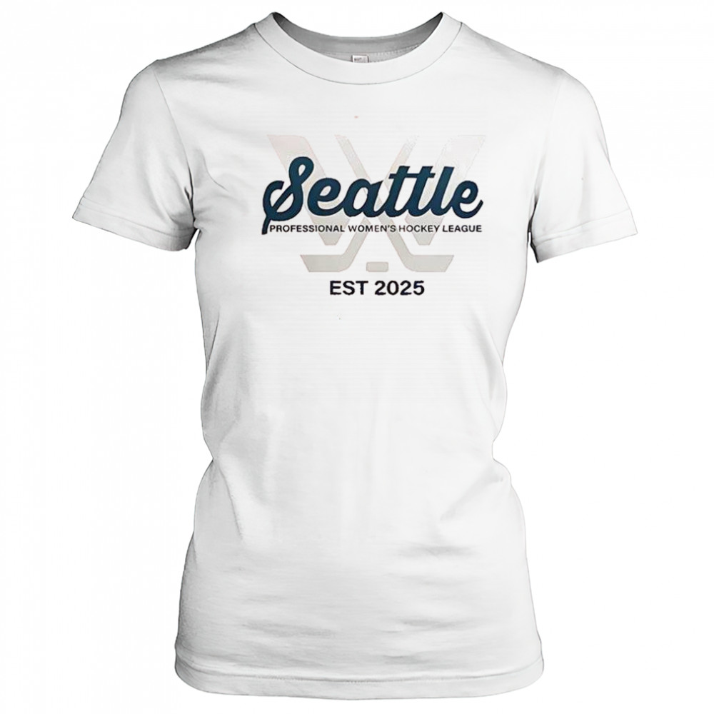 Seattle Professional Women’s Hockey League Est 2025 T-Shirt Women's T-shirt