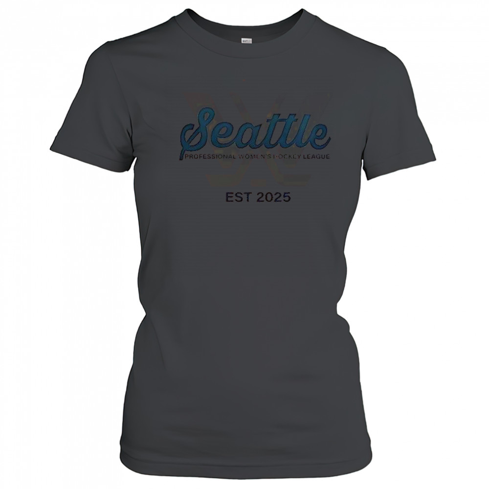 Seattle Professional Women’s Hockey League Est 2025 T-Shirt Women's T-shirt