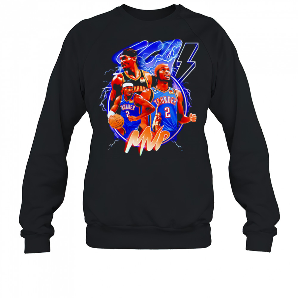 Shai Gilgeous-Alexander MVP Thunder graphic shirt Sweatshirt