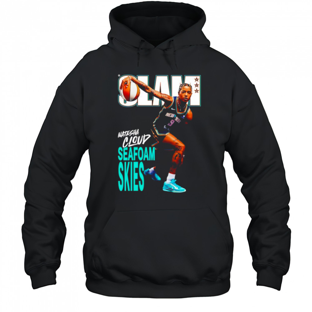 Slam Natasha Cloud seafoam skies basketball shirt Hoodie