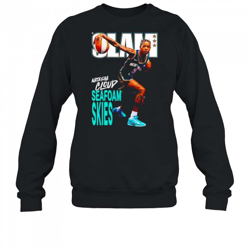 Slam Natasha Cloud seafoam skies basketball shirt Sweatshirt