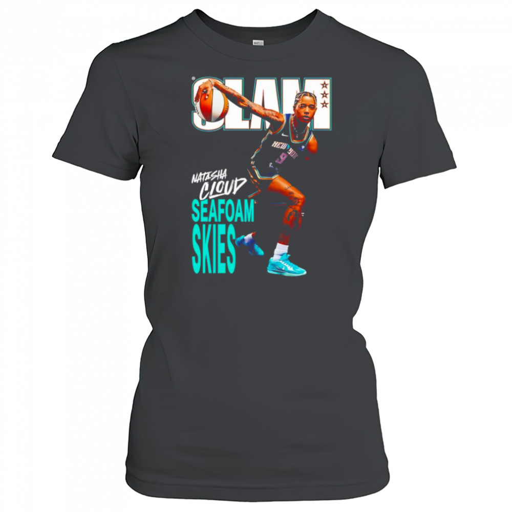 Slam Natasha Cloud seafoam skies basketball shirt Women's T-shirt