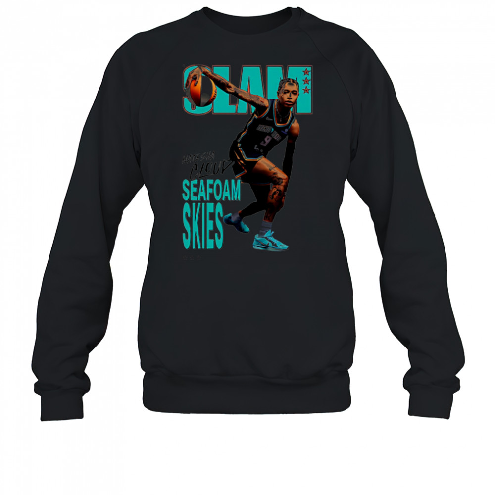 Slam Natasha Cloud seafoam skies shirt Sweatshirt