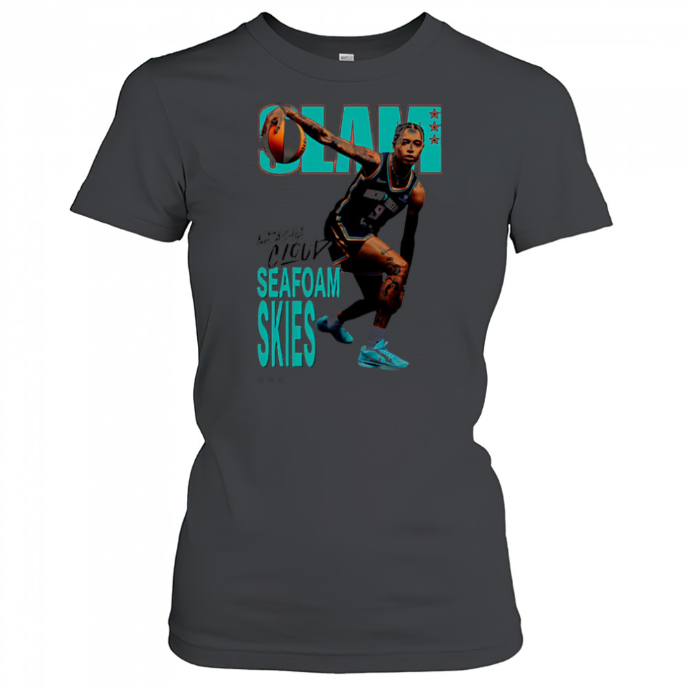 Slam Natasha Cloud seafoam skies shirt Women's T-shirt