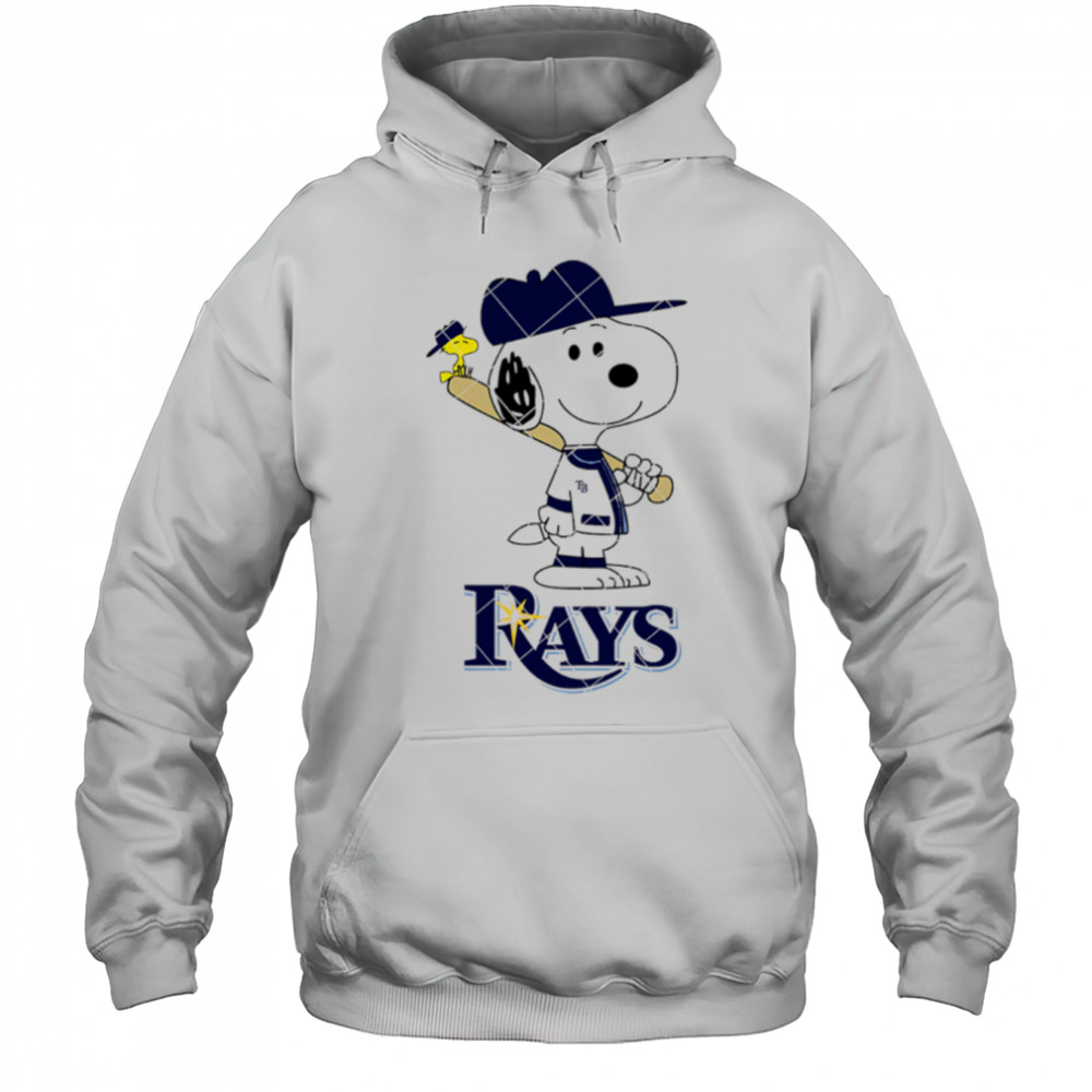 Tampa Bay Rays Snoopy Baseball funny cartoon shirt Hoodie