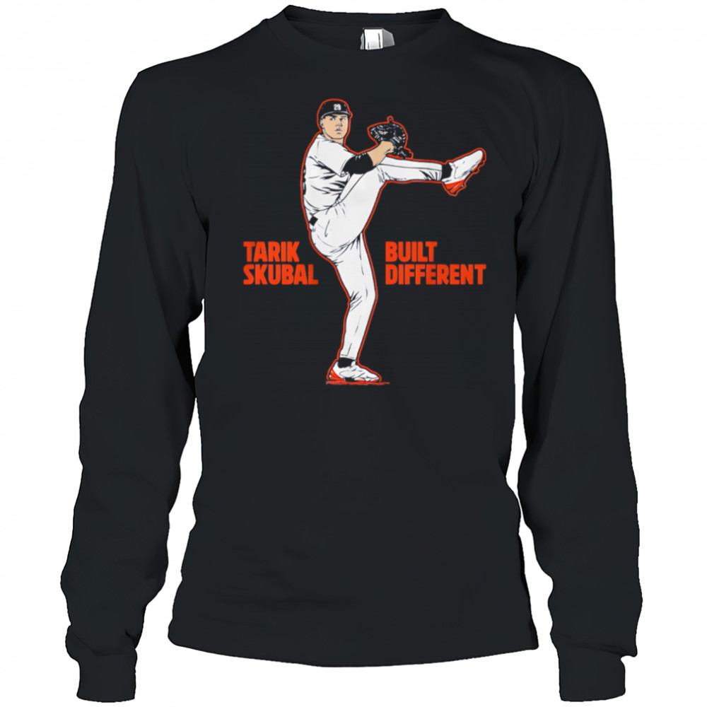 Tarik Skubal Built Different shirt Long Sleeved