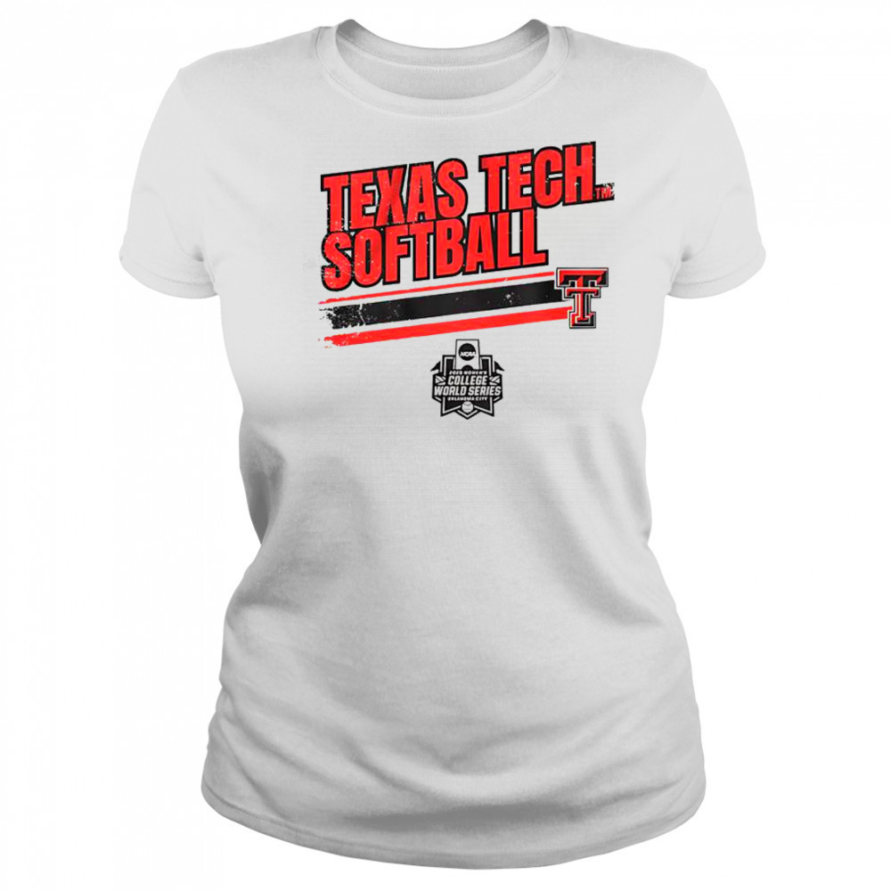 Texas Tech Softball Women’s College World Series Stripe T-Shirt Women's T-shirt
