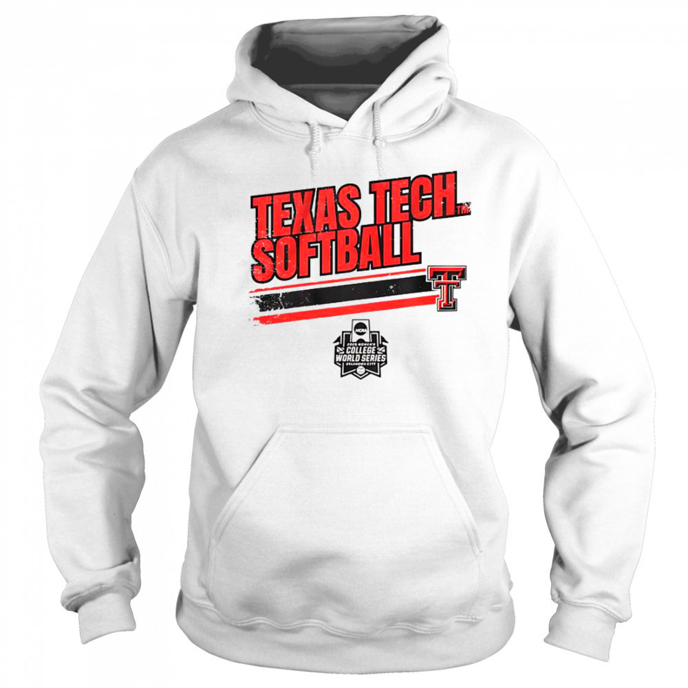 Texas Tech Softball Women’s College World Series Stripe T-Shirt Sweatshirt