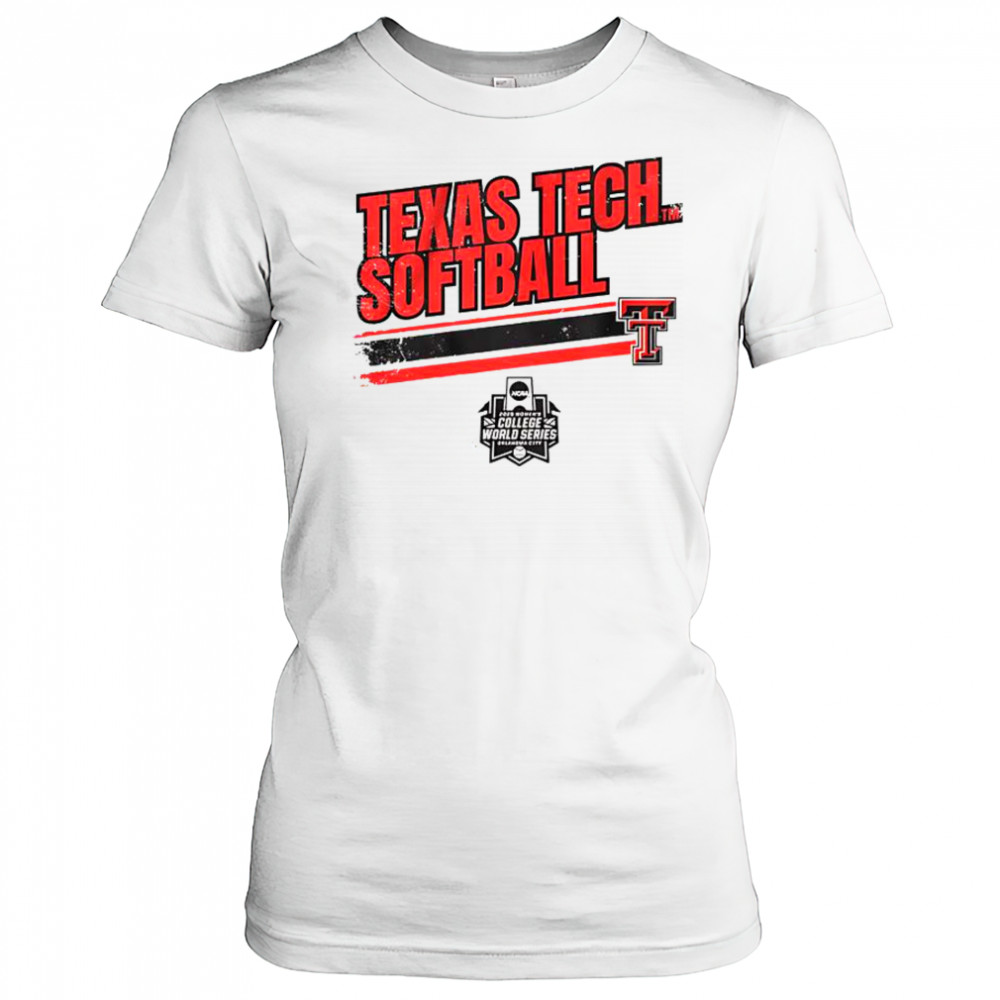 Texas Tech Softball Women’s College World Series Stripe T-Shirt Women's T-shirt