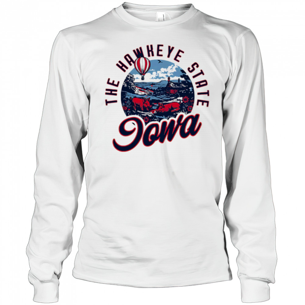 The Hawkeye State Iowa Pigs shirt Long Sleeved