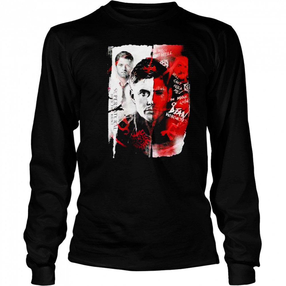 The King Of Hell Supernatural Join The Hunt Dean Winchester Shirt shirt Long Sleeved