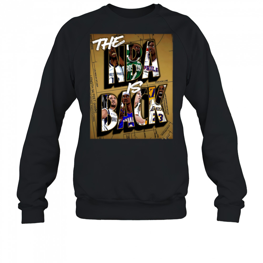 The NBA is Back shirt Sweatshirt