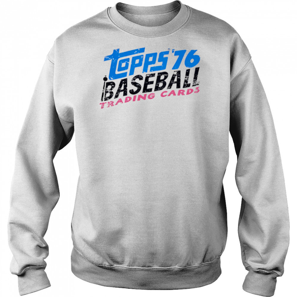 Topps ’76 Baseball Trading Cards shirt Hoodie