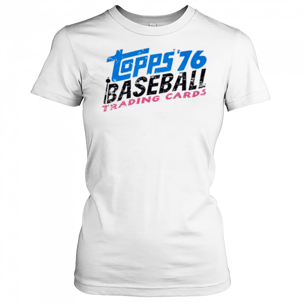 Topps ’76 Baseball Trading Cards shirt Women's T-shirt