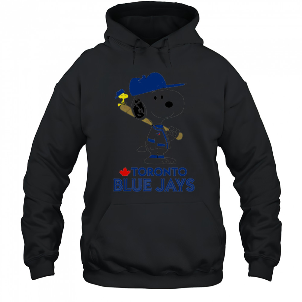 Toronto Blue Jays Snoopy Baseball funny cartoon shirt Hoodie