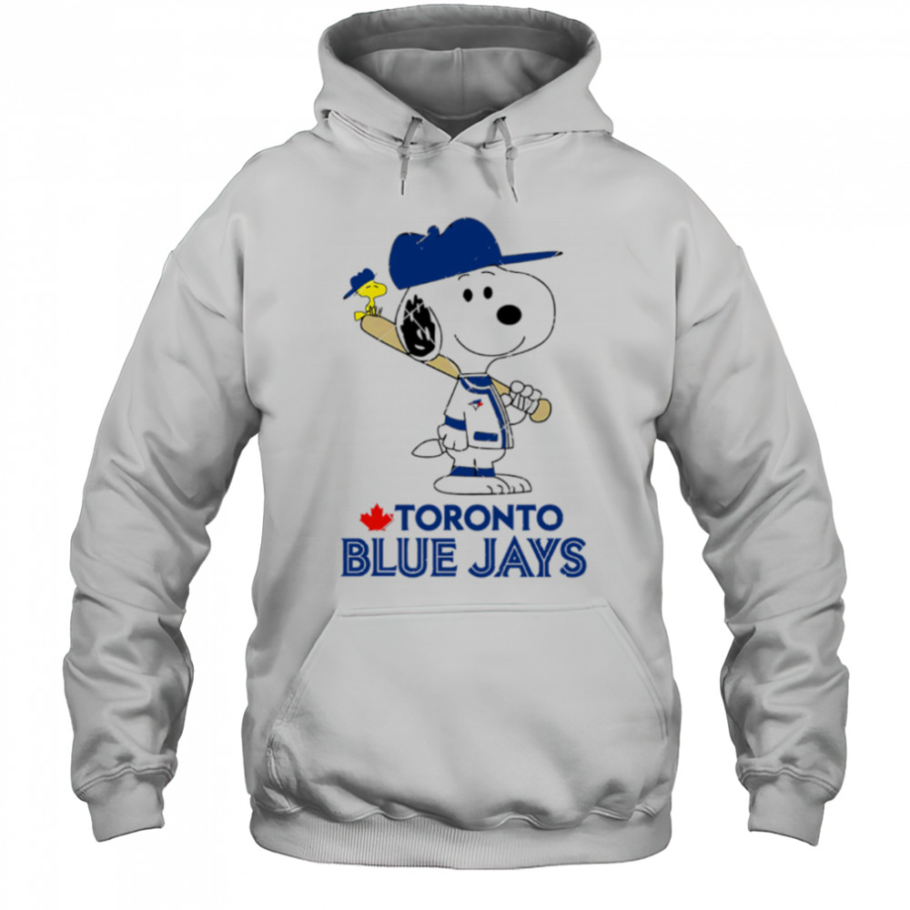 Toronto Blue Jays Snoopy Baseball funny cartoon shirt Hoodie