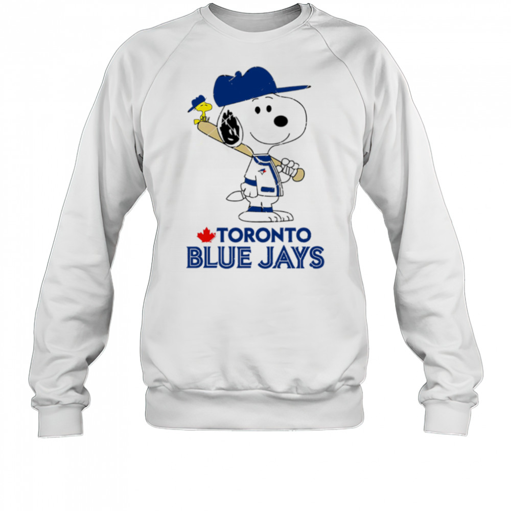Toronto Blue Jays Snoopy Baseball funny cartoon shirt Sweatshirt