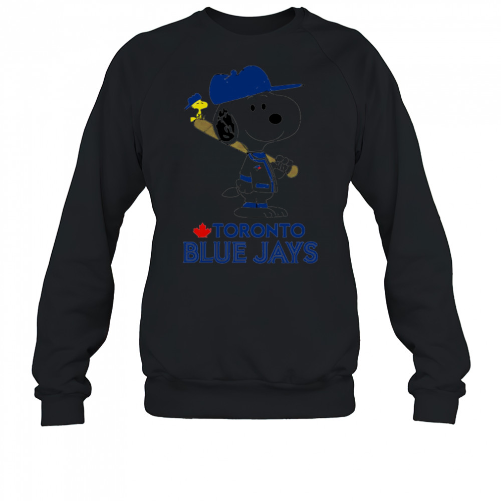 Toronto Blue Jays Snoopy Baseball funny cartoon shirt Sweatshirt