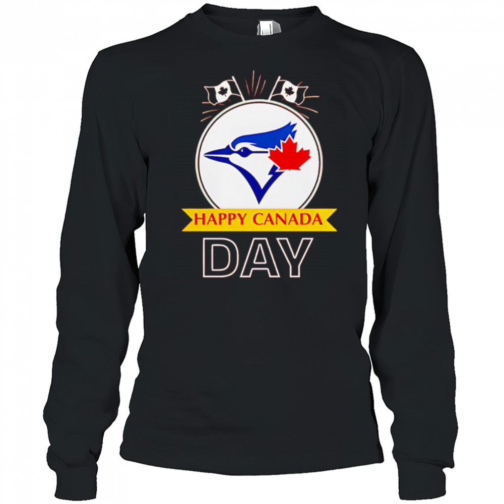 Toronto Blue Jays x Happy Canada Day 2025 shirt Long Sleeved