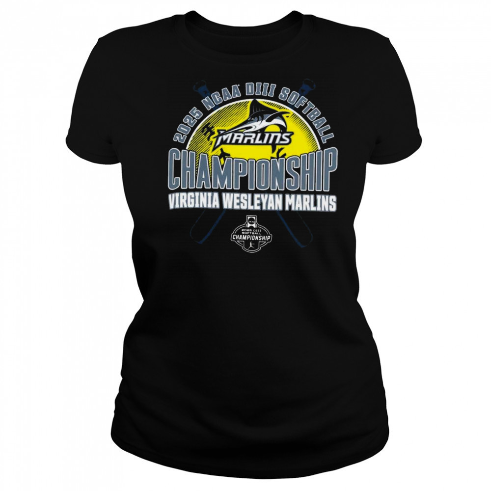 Virginia Wesleyan Marlins 2025 NCAA DIII Softball Championship T-Shirt Women's T-shirt