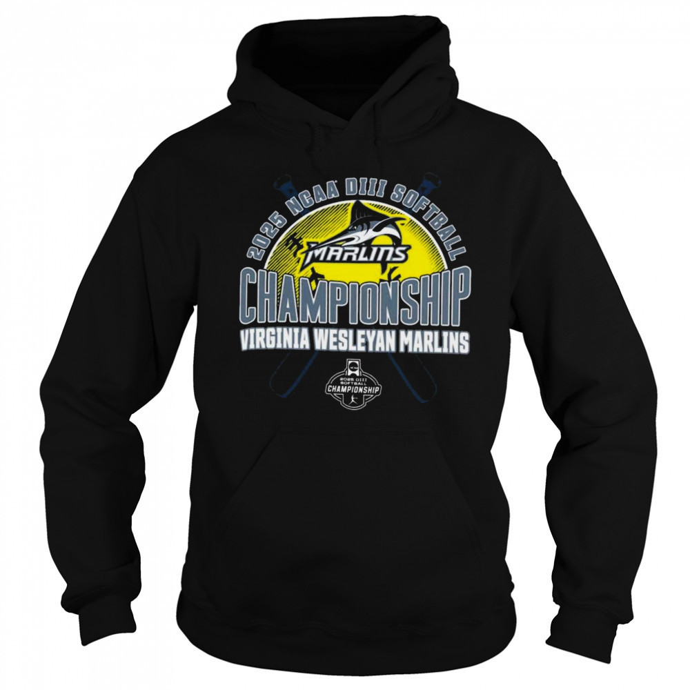 Virginia Wesleyan Marlins 2025 NCAA DIII Softball Championship T-Shirt Sweatshirt