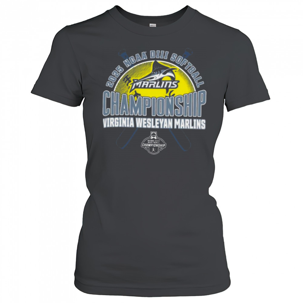 Virginia Wesleyan Marlins 2025 NCAA DIII Softball Championship T-Shirt Women's T-shirt
