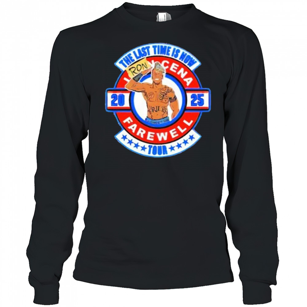 WWE R-Truth Ron Cena The Last Time Is Now Farewell Tour 2025 t-shirt Long Sleeved