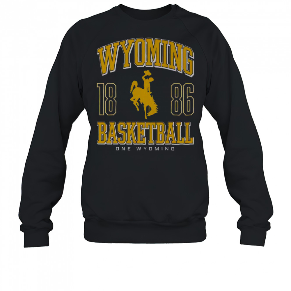 Wyoming Cowboys Basketball 1886 T-Shirt Sweatshirt