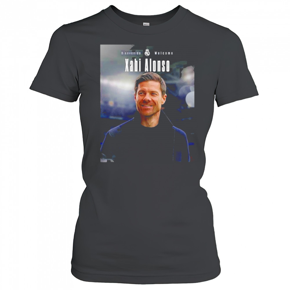 Xabi Alonso Welcome To Real Madrid As New Head Coach shirt Women's T-shirt