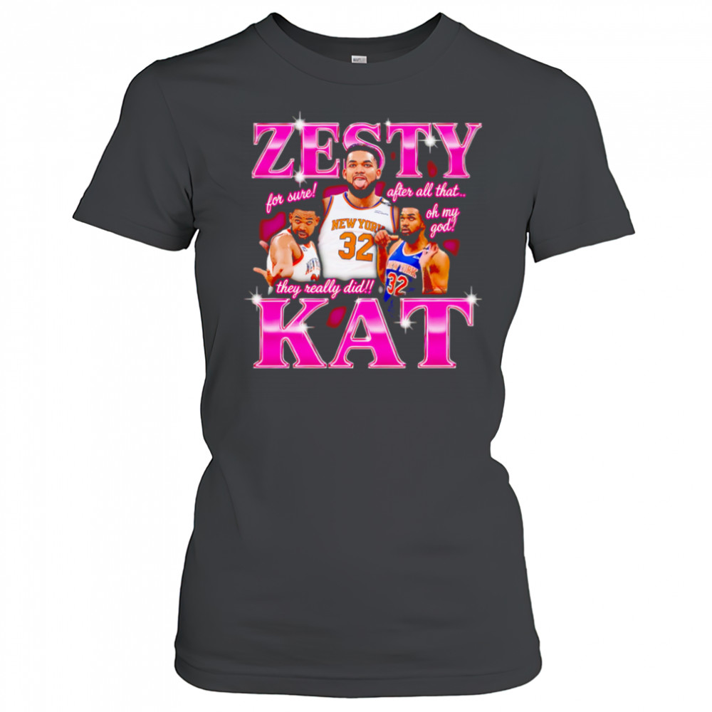 Zesty Kat they really did shirt Women's T-shirt