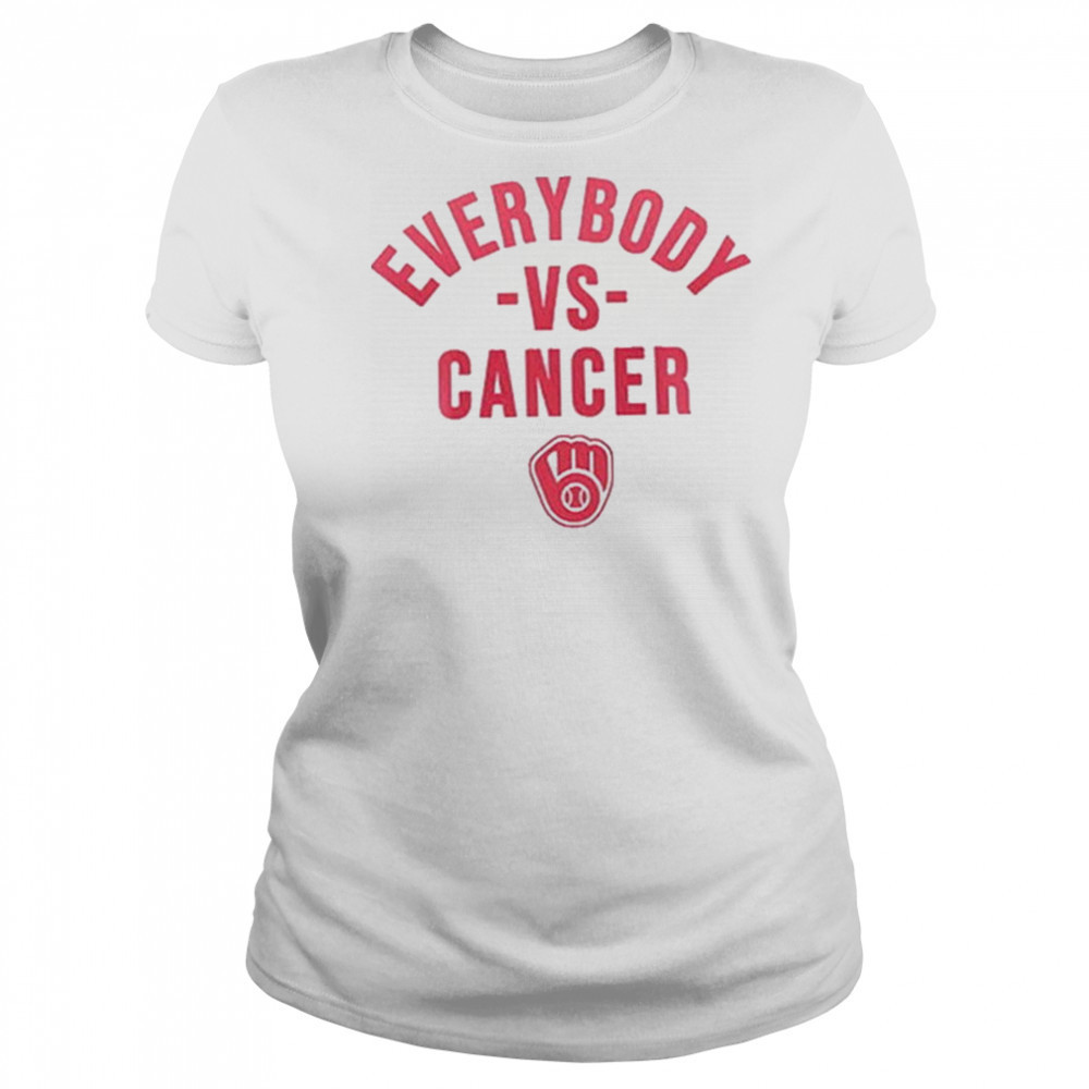 2025 Brewers Everybody vs Cancer Awareness Day Shirt Women's T-shirt
