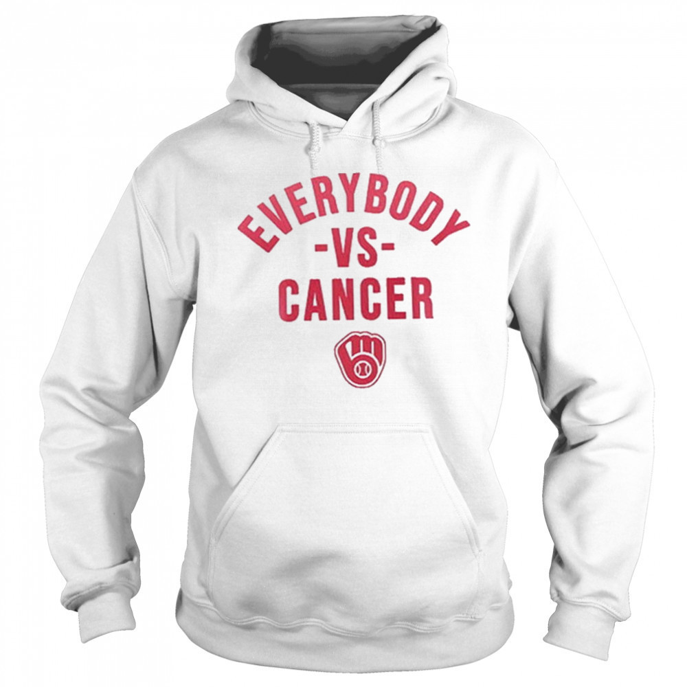 2025 Brewers Everybody vs Cancer Awareness Day Shirt Sweatshirt