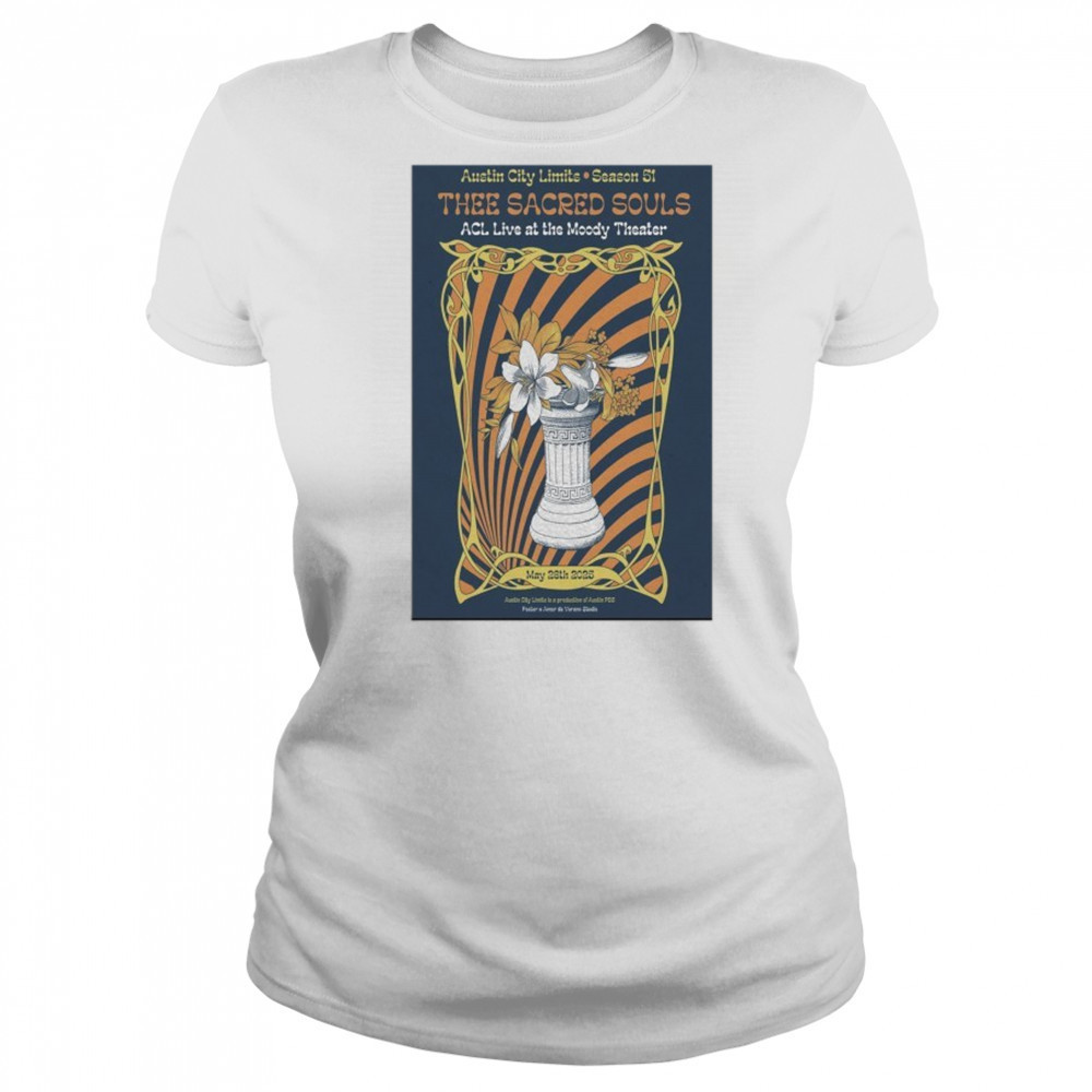 2025 Tour Austin TX Thee Sacred Souls Poster shirt Women's T-shirt